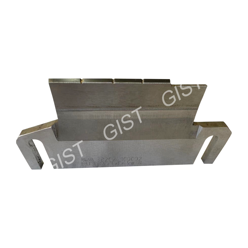 Slipemaskin guide plate